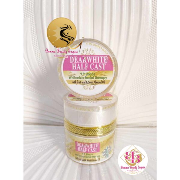 Dear white halfcast face cream 75g