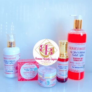 Evob cranevoberry fast action 5D bleaching full set. 5 products