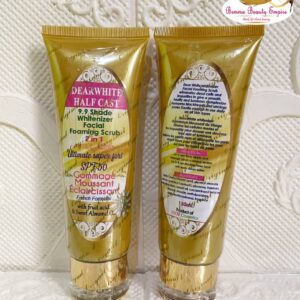 Evob dear white halfcast 2n1 facial foaming scrub 150ml