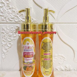 Evob XX Exclusive supper glowing body polish glycerin. Talking glycerin 150ml