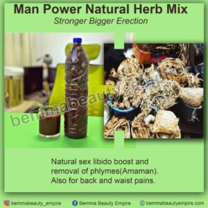 Man power natural herb mix.