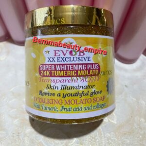 Evob XX Exclusive supper whitening plus 24k Turmeric Molato Soap 500g