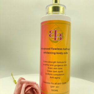 Advanced Flawless Halfcast Whitening Body Milk spf30+ 500ml