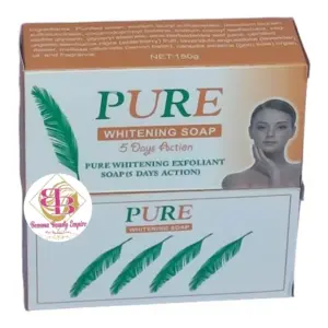 Pure Whitening Exclusive exfoliating soap