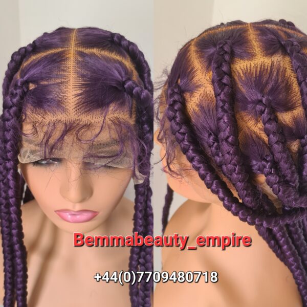 Knotless Big Box Full lace Braided wig. Same as displayed PREORDER ONLY - Image 2