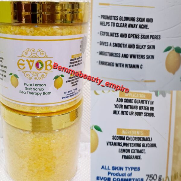 Evob sea Therapy Salt 750g each. - Image 6