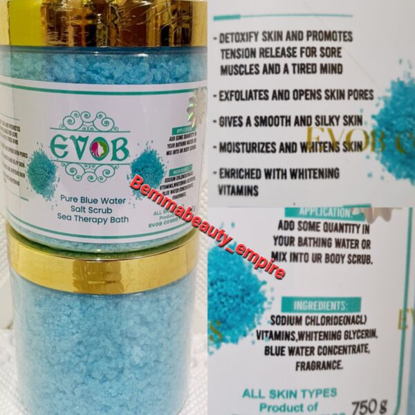 Evob sea Therapy Salt 750g each. - Image 5