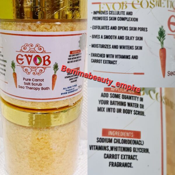Evob sea Therapy Salt 750g each. - Image 3