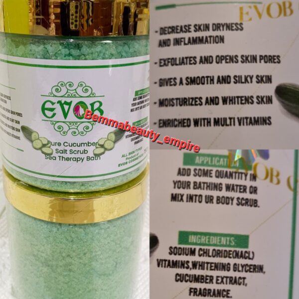 Evob sea Therapy Salt 750g each. - Image 2