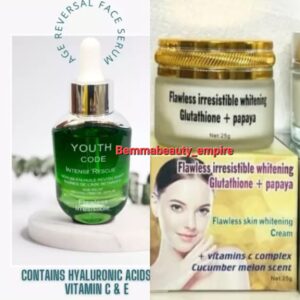 Youthcode Intense Rescue + Flawless Irresistible face cream 2n1pcs