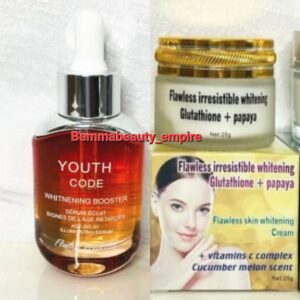 Youthcode facial serum + Flawless face cream 2n1pcs