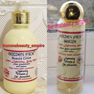 Golden Face Beautifying milk + Serum 2n1 set
