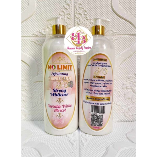 No Limit exfoliating Shower Gel