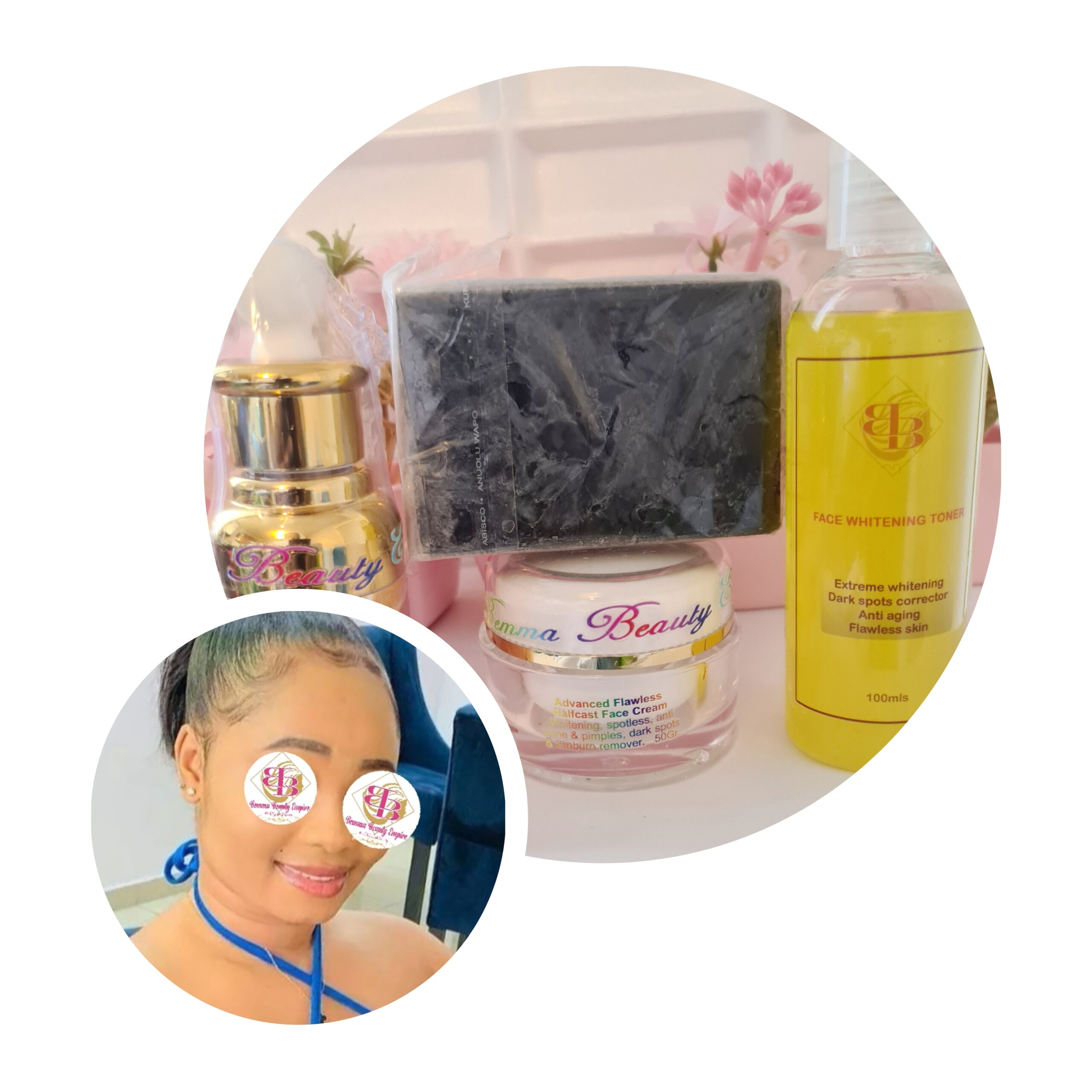 Halfcast(Yellow Tone),Redness,Sensitive skin, Multipurpose Face Set.Multi listing