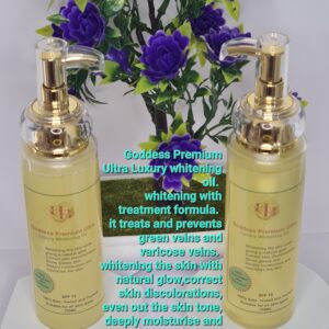 Goddess Premium Ultra Luxury Snow White oil.Whitening and treat 150ml