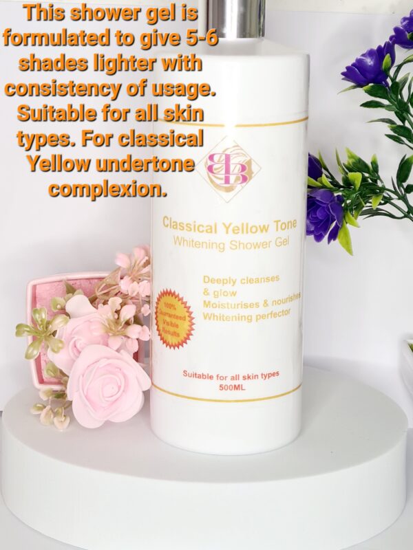 Classical Yellow Tone Body Shower gel 500g - Image 2