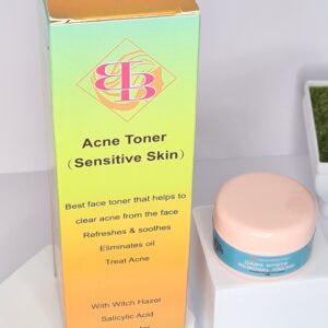 Dark spots, acne spots, pimple spots, insects bites spots removal set toner+Dark spots cream 2n1