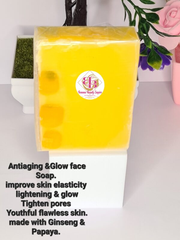 Anti-aging, whitening and glowing face Soap