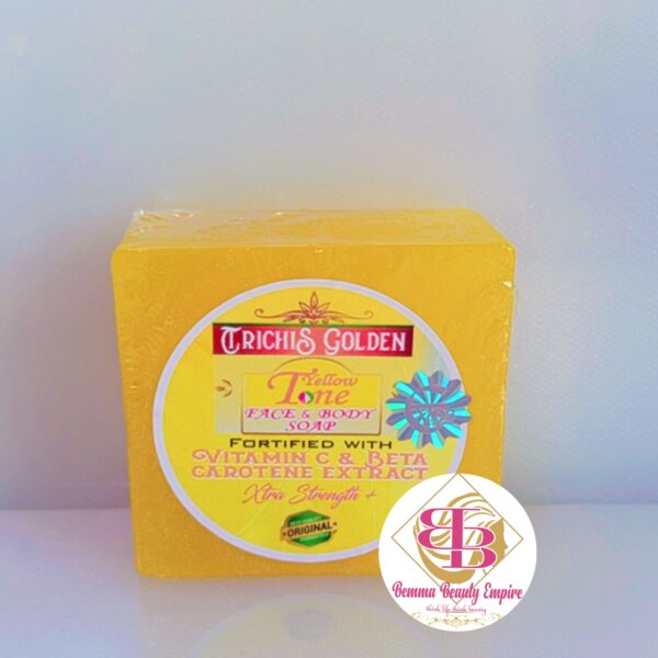 Evob Trichis Golden Yellow Tone face Soap
