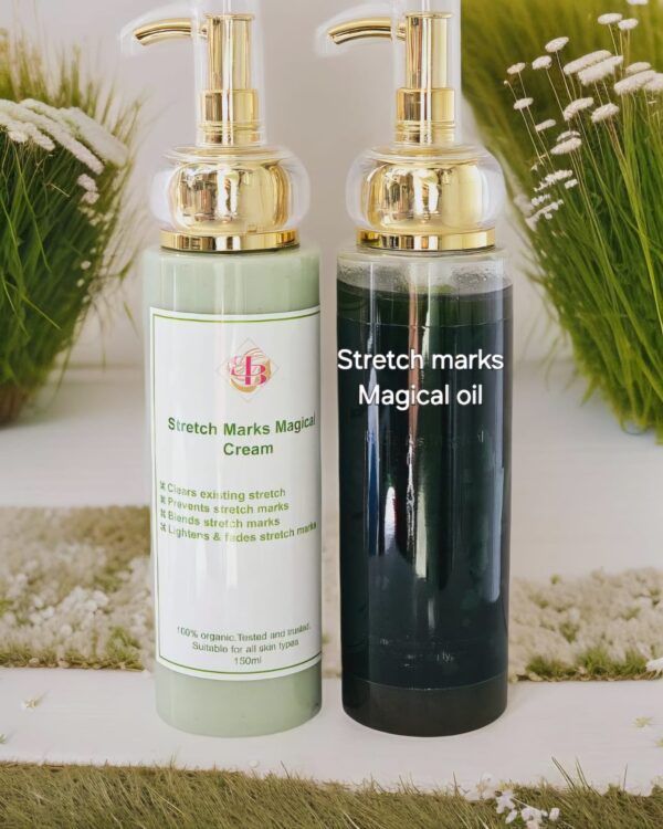 Stretch marks Magical Cream and oil. 2products