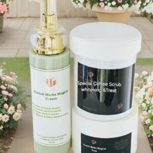 Stretch marks Magical Cream +Soap +Scrub. 3products