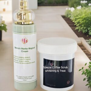 Stretch marks Magical Cream + coffee scrub. 2products