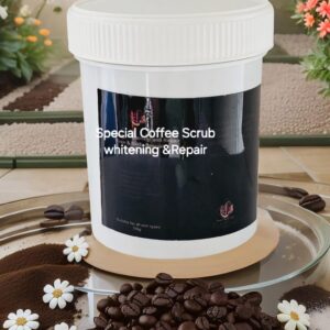 Treatment, repair face and body coffee scrub.250g