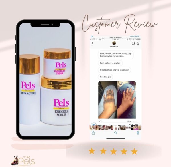 Pels Dark knuckles and feet set.3products