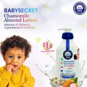 Baby secret Chamomile Almond Super Whitening, Super Calming lotion 400ml.