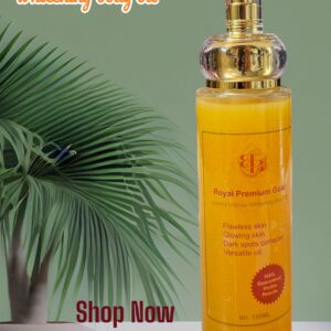 Royal Premium Gold Luxury intense whitening and glowing oil 150ml.