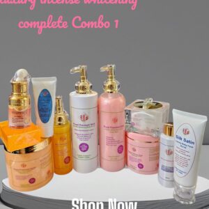 Royal Premium Gold Luxury intense whitening combo 11products.