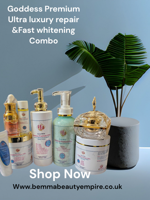 Goddess Premium Ultra Luxury Repair &Fast Whitening 8n1 Combo.