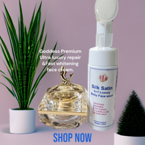 Goddess Premium Ultra Luxury Repair &Fast Whitening (snow White)2n1 Face combo.