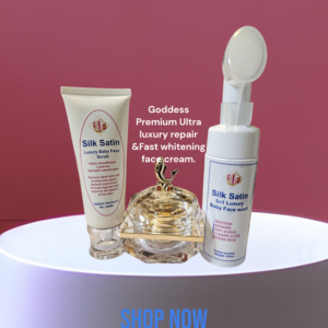 Goddess Premium Ultra Luxury Repair &Fast Whitening (snow White? 3n1 Face Combo.