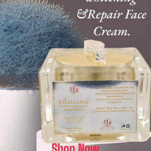 Excellence Fast whitening & Repair Face cream 75g New addition.