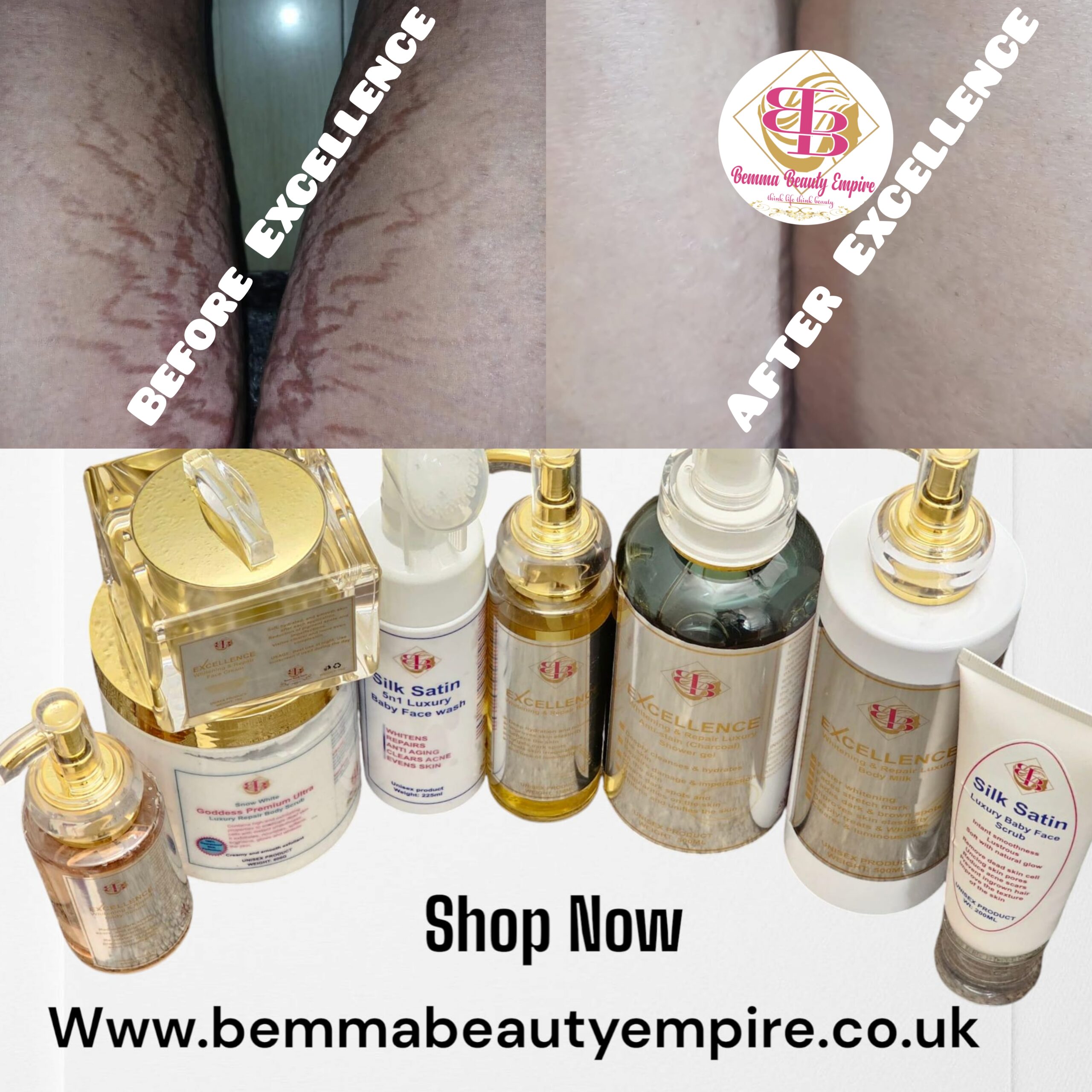 Excellence Fast Whitening and Repair Luxury 8n1 combo