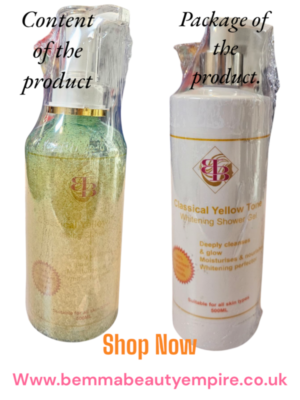 Classical Yellow Tone Body Shower gel 500g