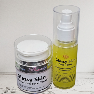 Glassy skin Face cream(New Pack)+ Toner