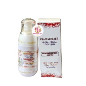 Evob cranevoberry 5D skin whitenizer faster action Bleaching  red tonic serum. New pack, New price.