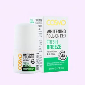 Cosmo Fresh Breeze Whitening Roll On Deo. Dark Armpit Roll-On 48hrs Anti-perspirant 50ml