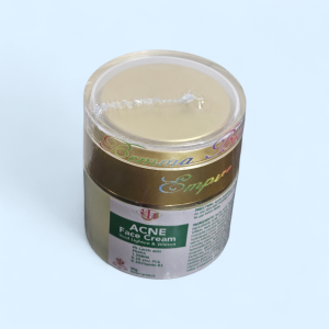 Acne and pimple Face cream. Suitable for all skin types.